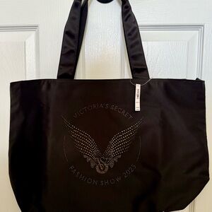 Victoria's Secret Black and Gold Fashion Show Tote
